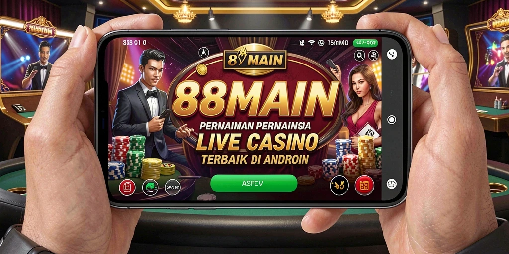 Tampilan menarik dari gameplay Live Casino di 88MAIN.