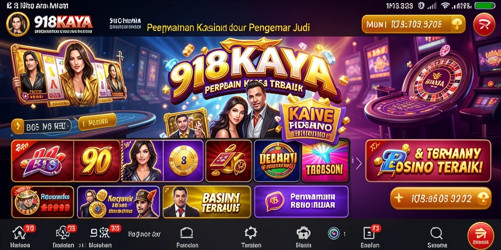 Tampilan utama permainan 918KAYA dengan gameplay yang menarik.