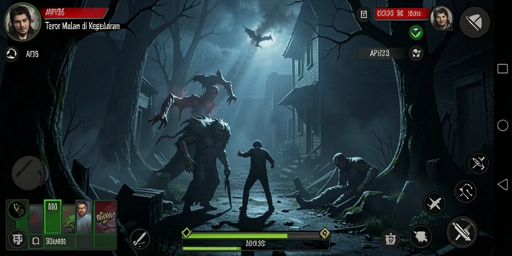 Gambaran menakutkan dalam gameplay API36 yang penuh ketegangan.