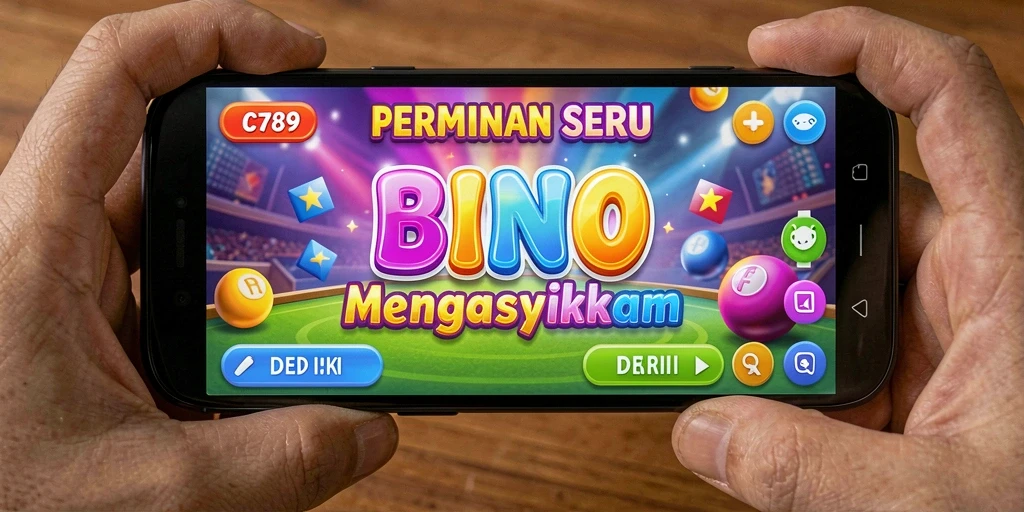 Tampilan gameplay Bingo yang seru dan interaktif di C789.