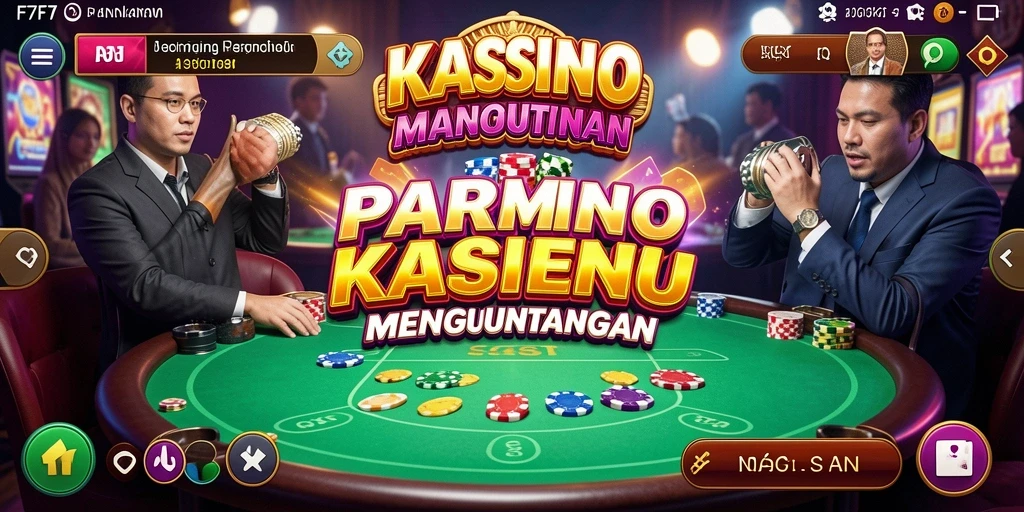 Screenshot F7F7 menampilkan gameplay seru dalam aplikasi Kasino.