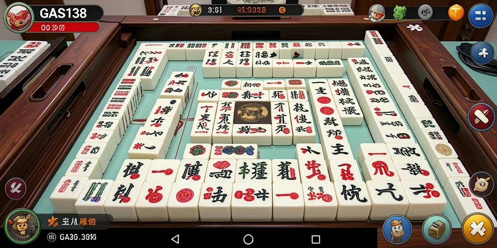 Screenshot utama GAS138 menampilkan gameplay Mahjong yang seru dan menarik.