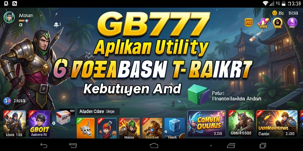 Antarmuka GB777 yang bersih dan mudah digunakan untuk pengalaman optimal.