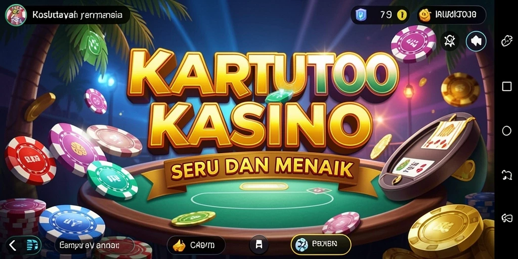 Tampilan gameplay KARTUTOTO yang menegangkan dan menarik.