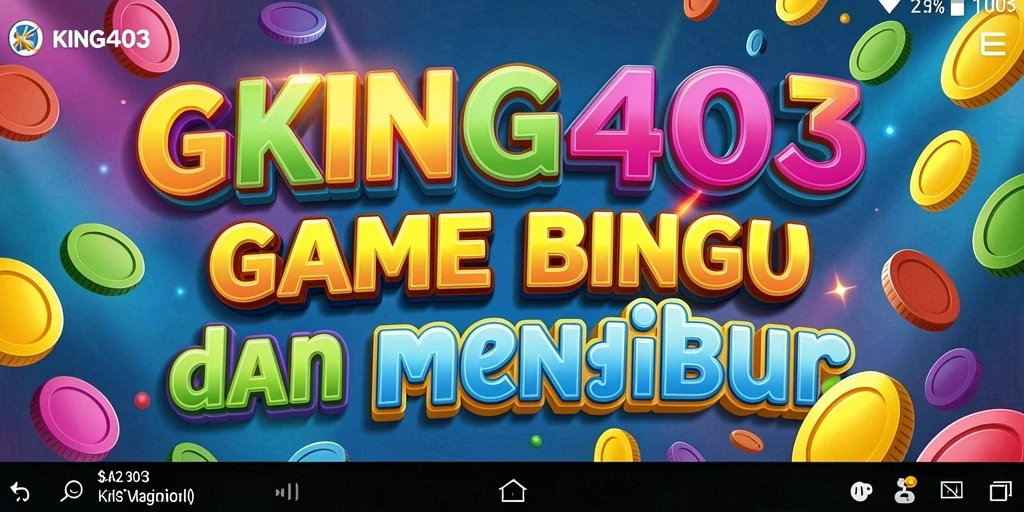 Tampilan gameplay seru dari KING403 dengan tema Bingo yang menarik.