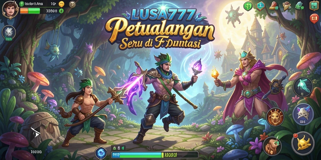 Screenshot LUSA777 menampilkan aksi seru dalam petualangan yang penuh warna.