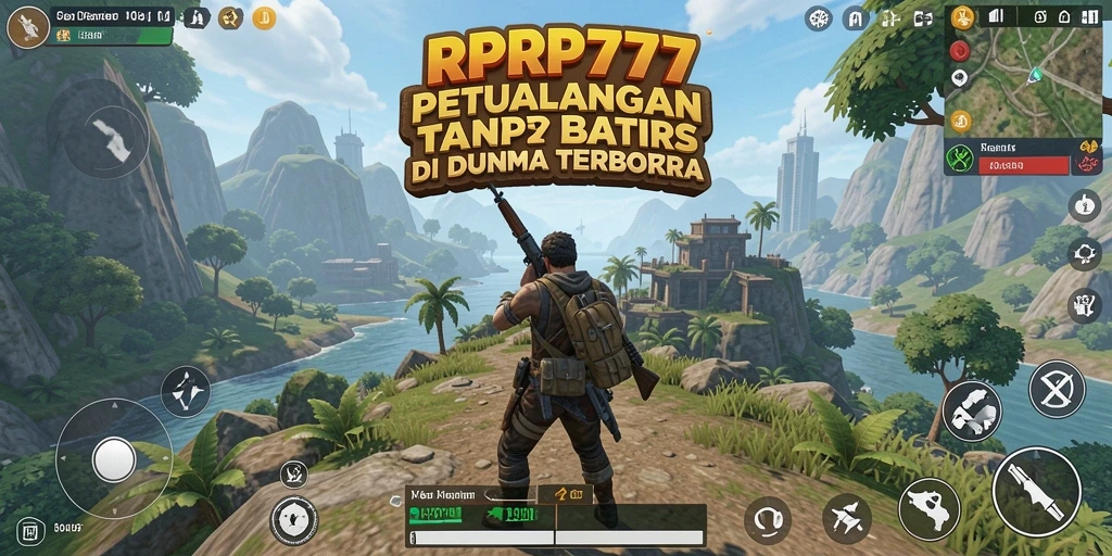 Screenshot RPRP777 menampilkan aksi seru dalam dunia Open World.