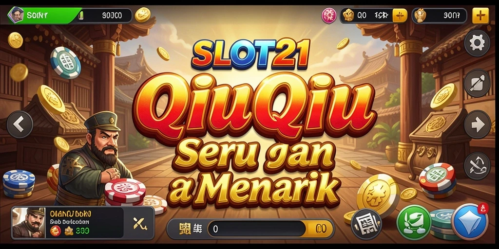Screenshot menunjukkan gameplay seru dari QiuQiu SLOT21.