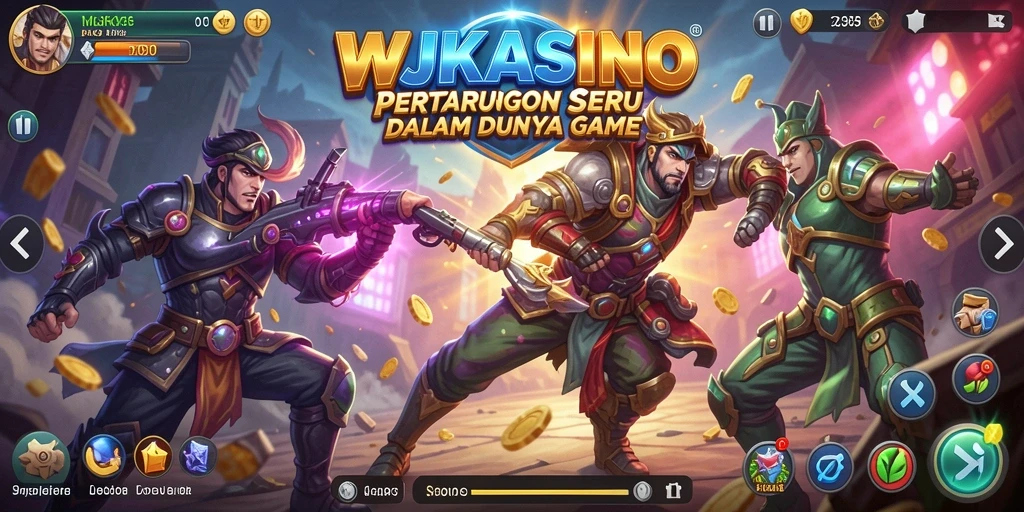 Tangkap aksi seru di dalam pertarungan WJKASINO dengan grafis luar biasa.